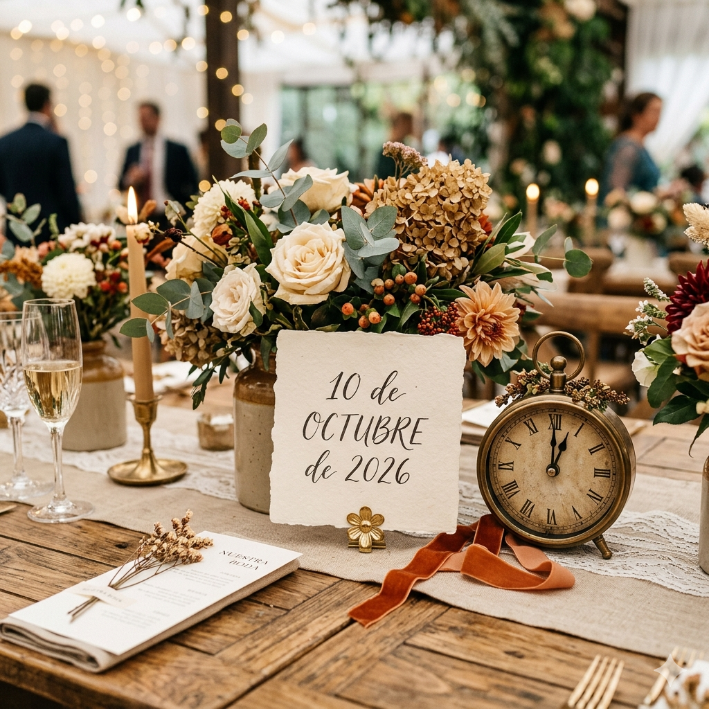 fecha y hora del evento